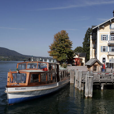 Bild vergr&ouml;&szlig;ern: Schifffahrt Tegernsee