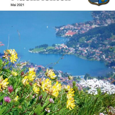 Bild vergr&ouml;&szlig;ern: Titelseite der Tegernseer Nachrichten vom Mai 2021