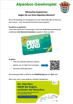 Bild vergr&ouml;&szlig;ern: Bild Flyer Alpenbus-Gewinnspiel